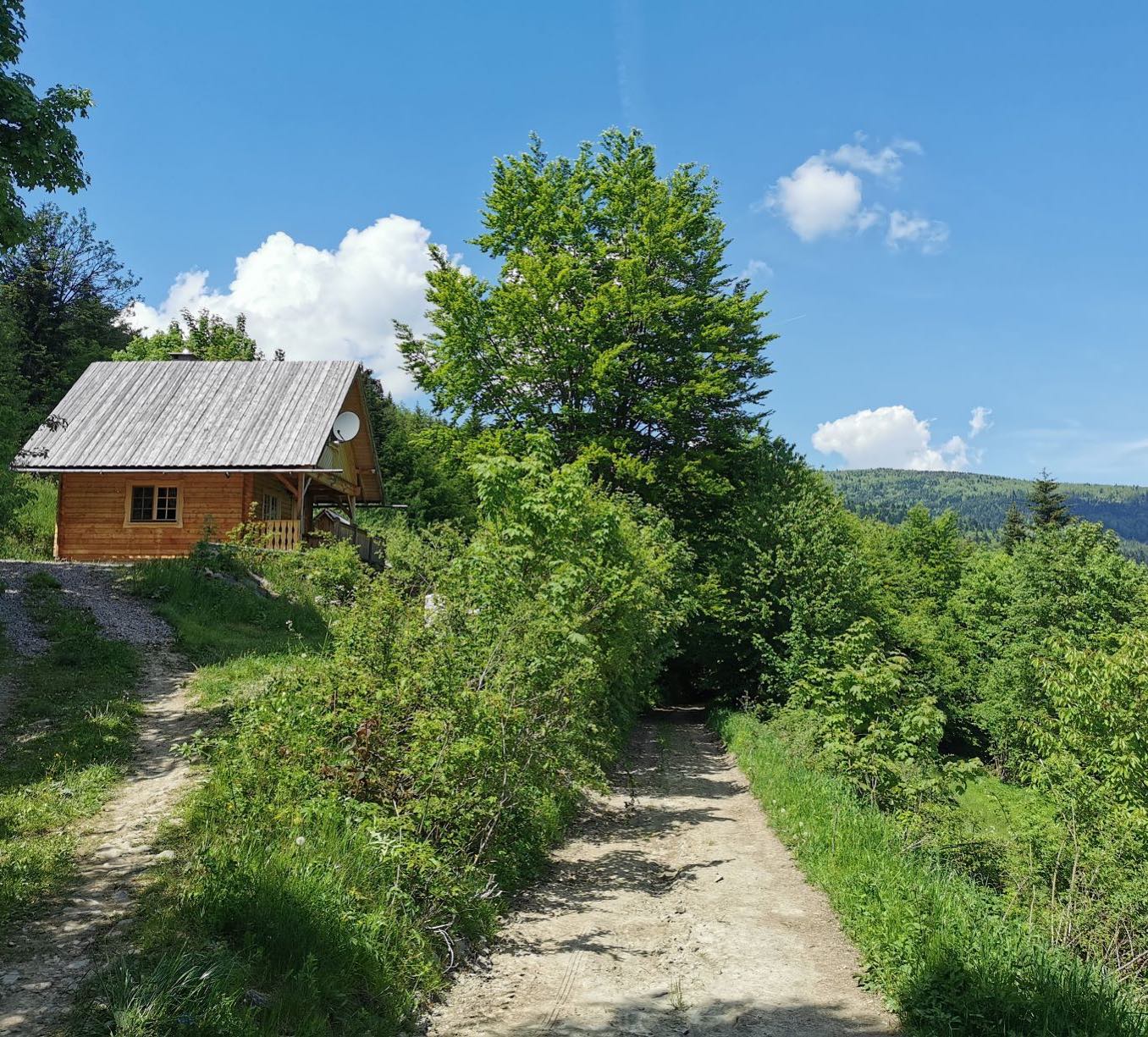 autumn cabin weekend